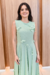 VESTIDO ANTONINA LINHO EXCLUISVO COR MINT