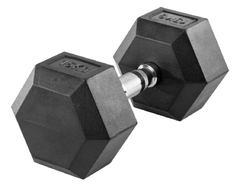 DUMBBELLS MANCUERNA HEXAGONAL CAUCHO 15 KG - comprar online