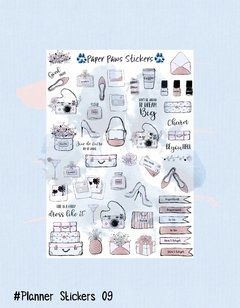 Planner Stickers 09 (Tamanho A5)