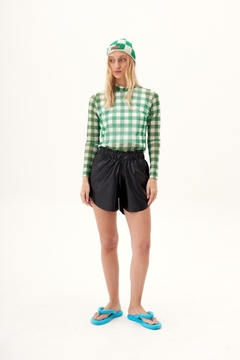 POLERA CHECKER - VERDE en internet