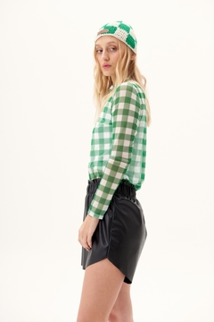 POLERA CHECKER - VERDE - Chunchon