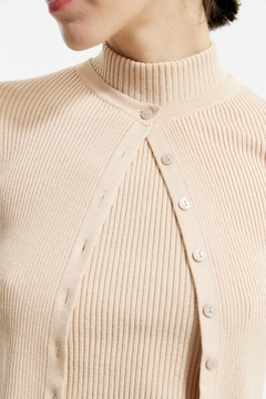 CARDIGAN RUBÍ PEACH