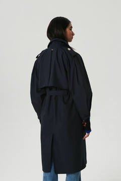 TRENCH KOONS AZUL - tienda online