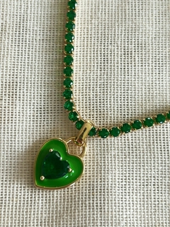 COLLAR LOVER GIRL VERDE