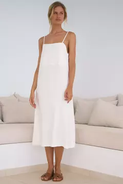 VESTIDO OCÉANO OFF WHITE