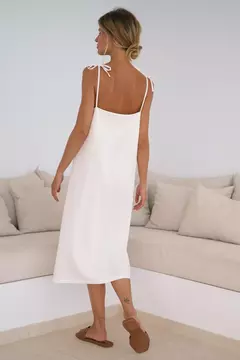 VESTIDO OCÉANO OFF WHITE - comprar online