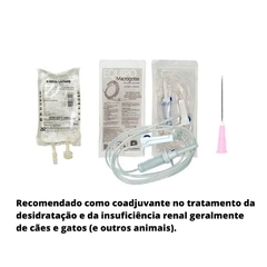 Kit Fluidoterapia Ringer Lac 250ml + Equipo + Agulha 40x12 na internet