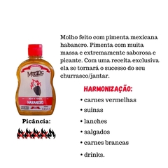 Molho de Pimenta Habanero Artesanal 250ml - Mooios - comprar online