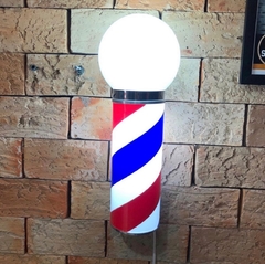 Imagem do Barber Pole Luminária Interna de Barbearia 40cm