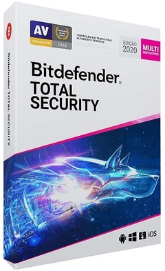 Bitdefender Total Security - 5 dispositivos, 1 ano