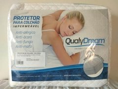 Capa Protetor Cama Solteiro Impermeável + 1 Para Travesseiro na internet