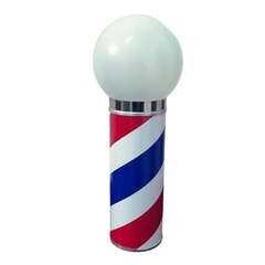 Barber Pole Luminária Interna de Barbearia 40cm