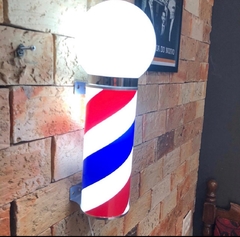 Barber Pole Luminária Interna de Barbearia 40cm - loja online