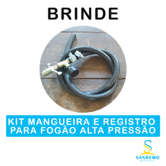 Fogão Industrial 2 Bocas Alta Pressão 30x30 Mr Fogões - comprar online