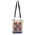 Bolsa Transversal Mandala Creme/AzulMarinho - buy online