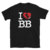 T-Shirt Ride It! I Love Bodyboard - Preto e Azul Marinho - buy online