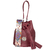 Bolsa Mini Bucket Mandala Bordeaux