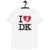 T-Shirt Ride It! I Love DropKnee - Branca e Cinza Mescla