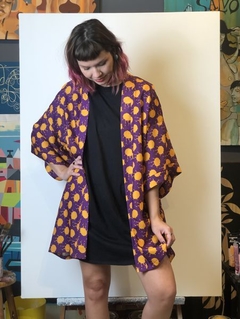 Kimono GOTAS ROXO - loja online