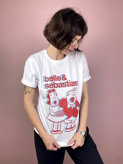 Camiseta BELLE & SEBASTIAN na internet