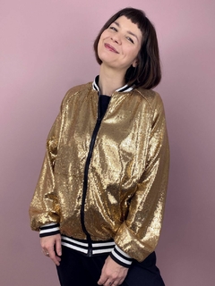 Bomber GOLDEN GLAM (Tam. GG) - comprar online