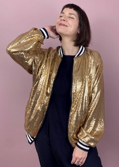 Bomber GOLDEN GLAM (Tam. GG) - comprar online