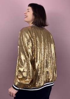 Bomber GOLDEN GLAM (Tam. GG) - loja online