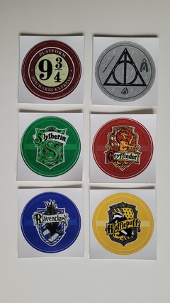 Stickers de Harry Potter x6 unidades