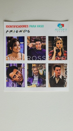 Identificadores de vasos " Friends"