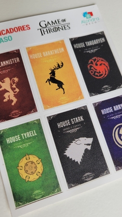 Identificador para vasos GAMES OF TRONES - comprar online