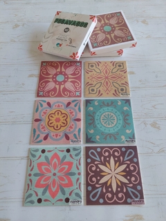 Posavasos azulejos