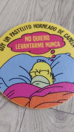 Posavasos de Los Simpsons en internet