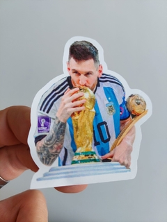 Sticker Messi+Copa