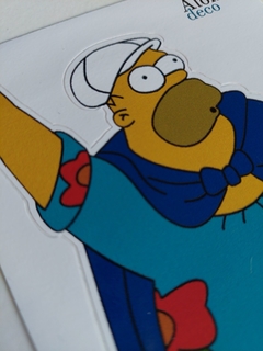 Sticker Homero Simpson - comprar online