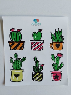 Stickers cactus - comprar online