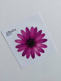 Sticker Flor violeta