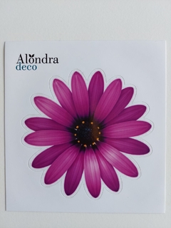 Sticker Flor violeta - comprar online