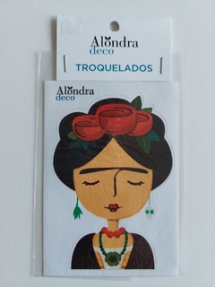 Stickers Frida Kahlo x2 (grande y chico) - comprar online