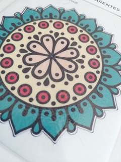 Stickers Transparentes Mandalas x2 en internet