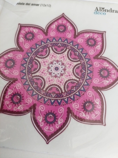 Stickers Transparentes Mandalas x2 - Alondra Deco