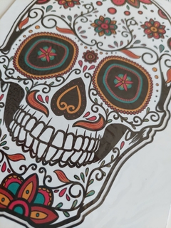 Sticker Calavera - comprar online