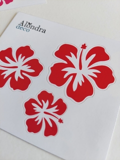 Sticker Flores x3 en internet