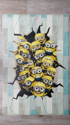 Alfombra Vinílica infantil (AVC9) - Minions en internet