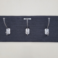 Perchero De Pared Tela gris - comprar online