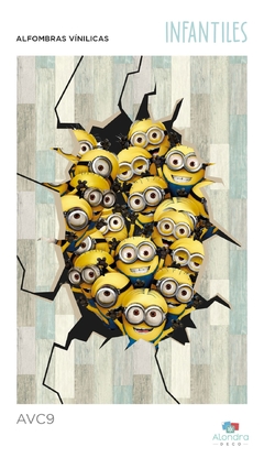 Alfombra Vinílica infantil (AVC9) - Minions