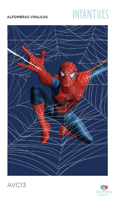 Alfombras vinílicas spiderman (avc13) 66x120 cm)