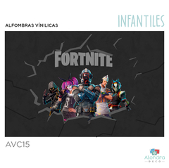 Alfombras vinílicas fornite (avc15) 66x120 cm)