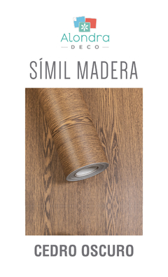 Vinilo símil madera (CEDRO OSCURO)