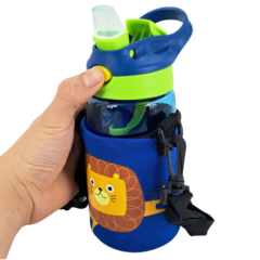  Botella Infantil con Funda Neoprene Azul - comprar online