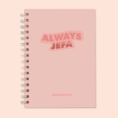 Cuaderno A5 Always Jefa